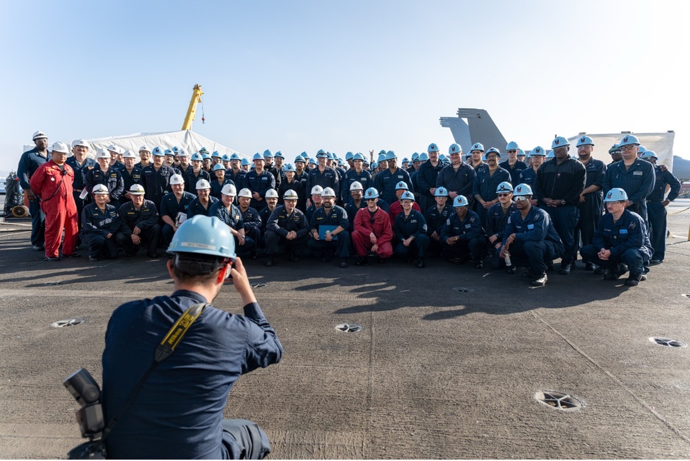 USS Theodore Roosevelt Maintenance Availability