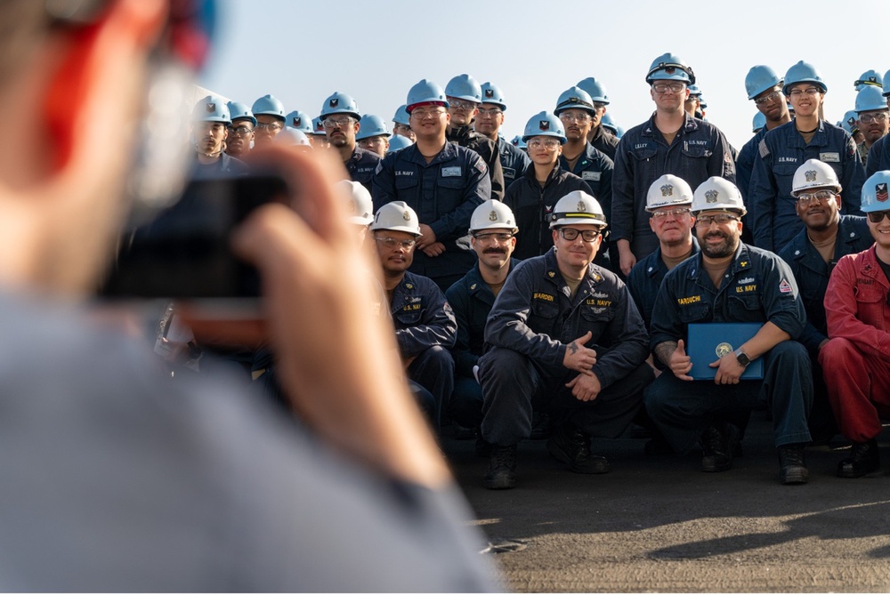 USS Theodore Roosevelt Maintenance Availability