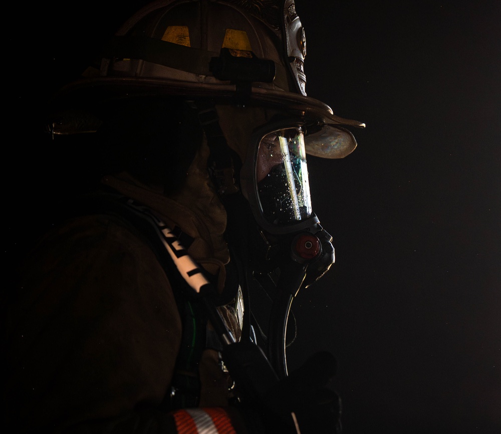 Malmstrom fire department conducts structure fire training