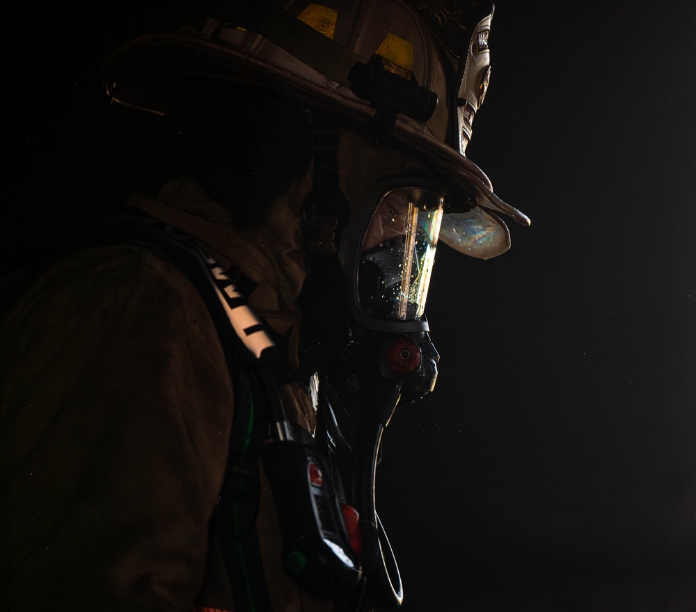 Malmstrom fire department conducts structure fire training