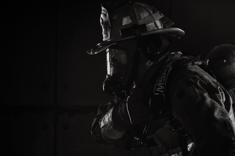 Malmstrom fire department conducts structure fire training