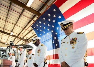Maritime Expeditionary Security Group One Change of Command Ceremony