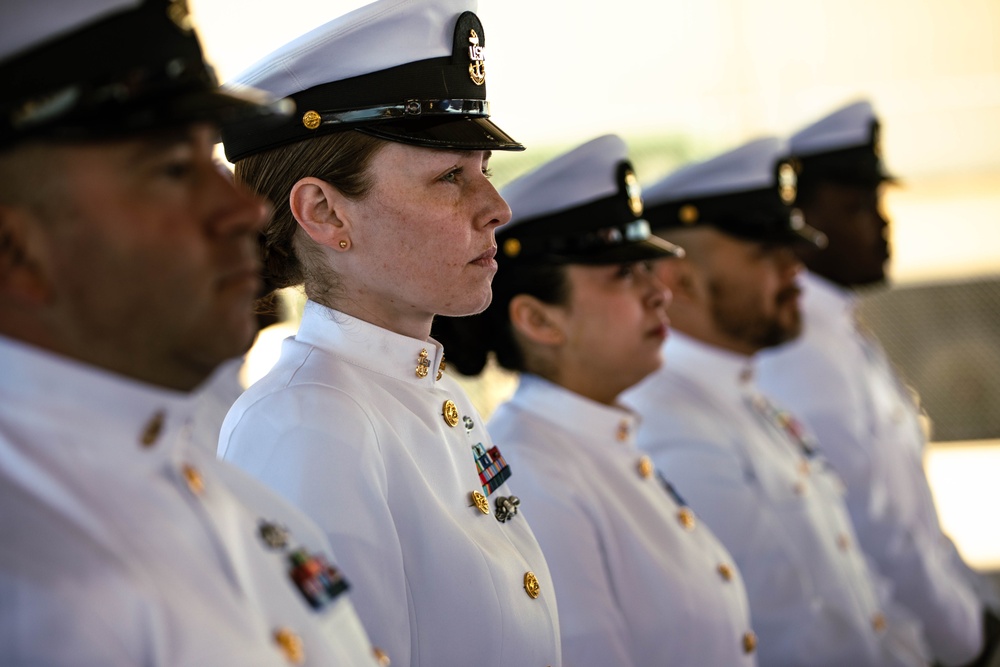 Maritime Expeditionary Security Group One Change of Command Ceremony