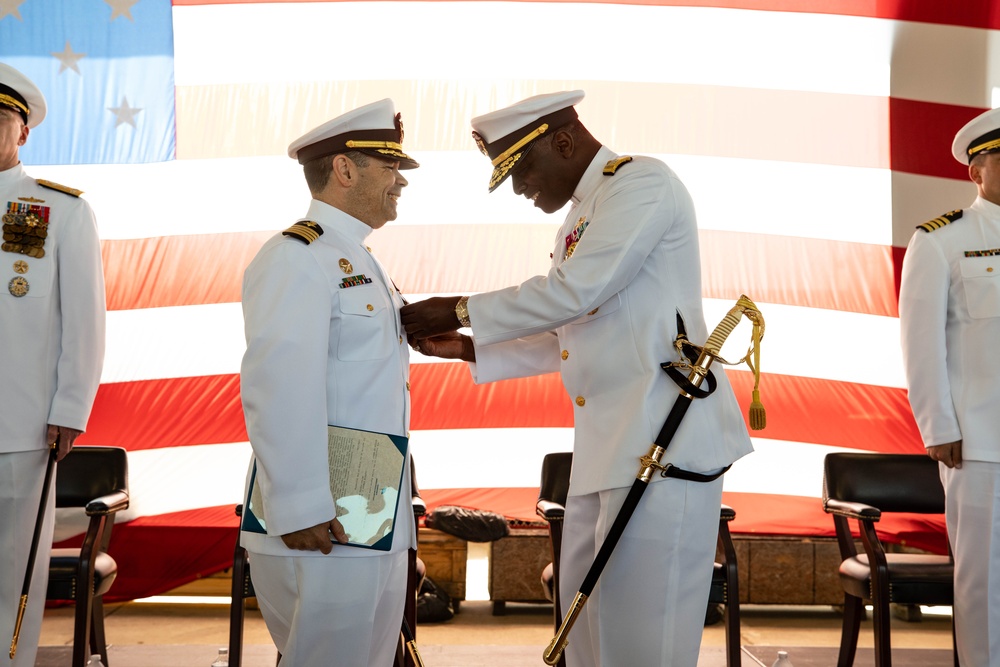 Maritime Expeditionary Security Group One Change of Command Ceremony