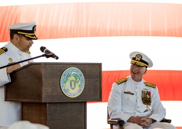 Maritime Expeditionary Security Group One Change of Command Ceremony