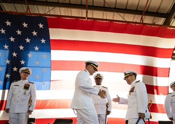 Maritime Expeditionary Security Group One Change of Command Ceremony