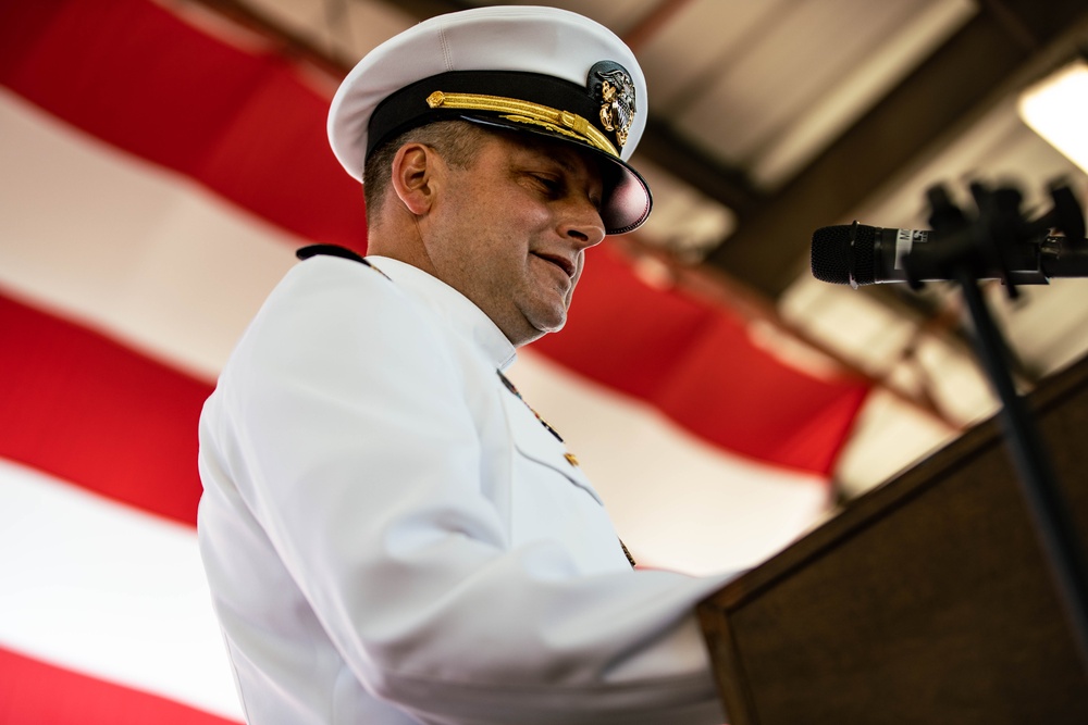 Maritime Expeditionary Security Group One Change of Command Ceremony