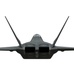 F-22 Raptor Back Orthographic View