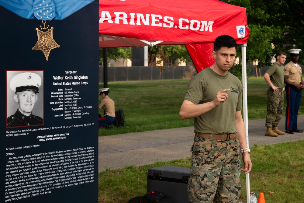 Marine Week Nashville; Morning PT