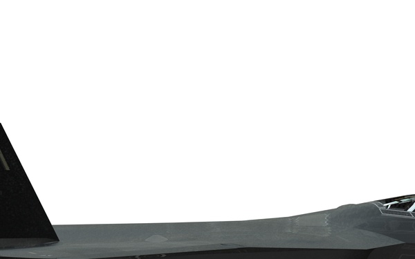 F-22 Raptor Right Orthographic View