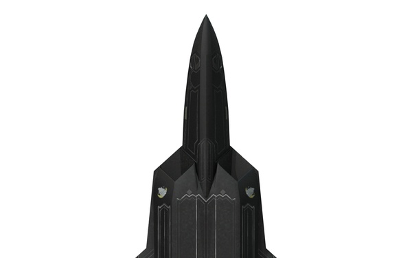 F-22 Raptor Bottom Orthographic View
