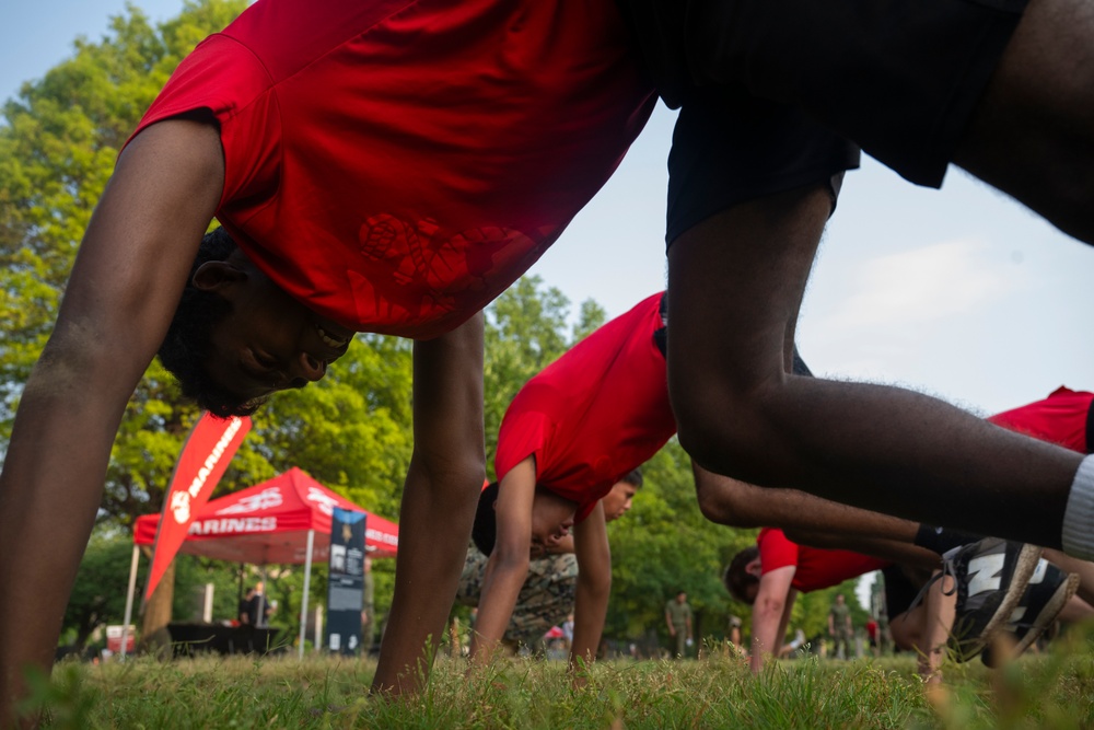 Marine Week Nashville; Morning PT