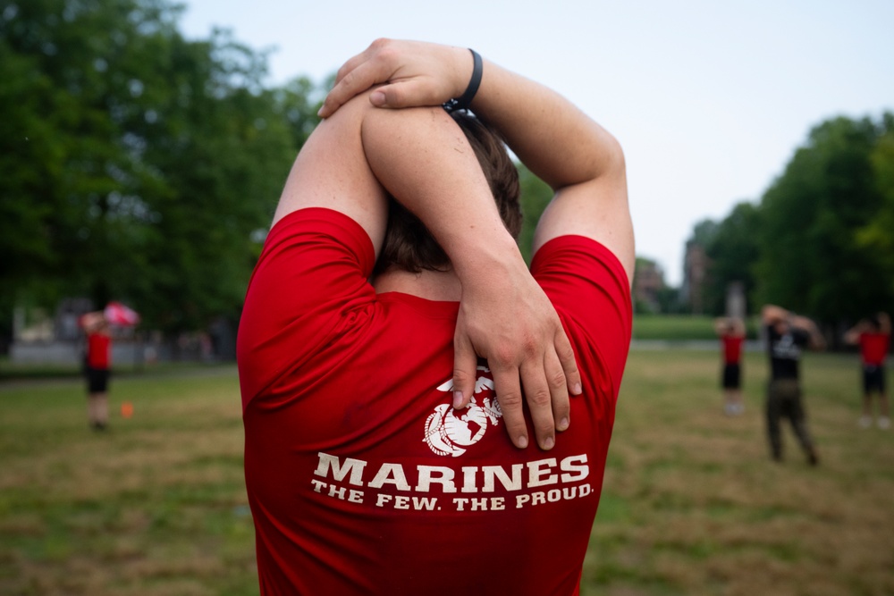 Marine Week Nashville; Morning PT