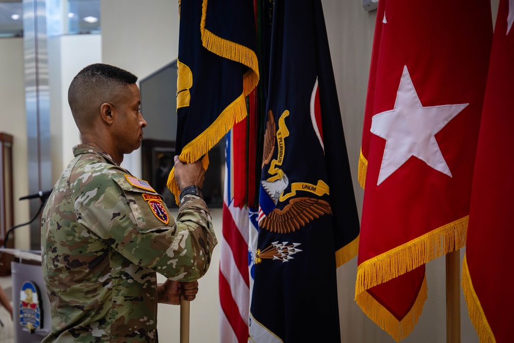 Security Forces Assistance Command (SFAC) Change of Command