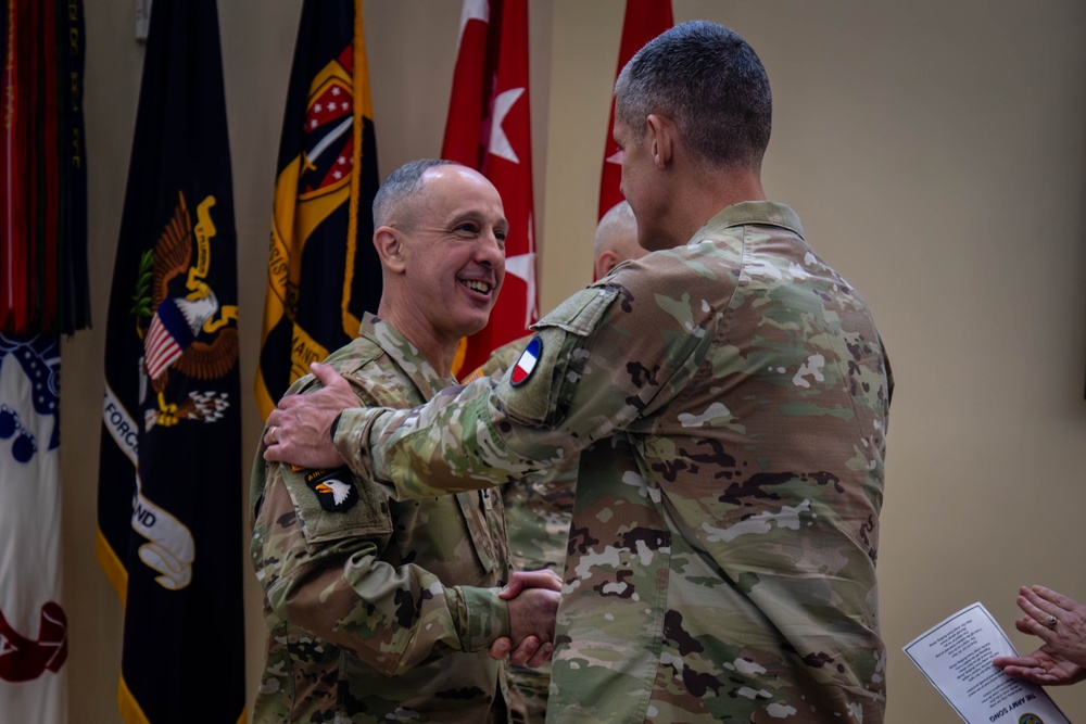 Security Forces Assistance Command (SFAC) Change of Command