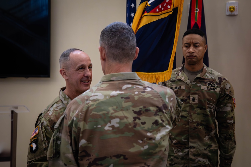 Security Forces Assistance Command (SFAC) Change of Command