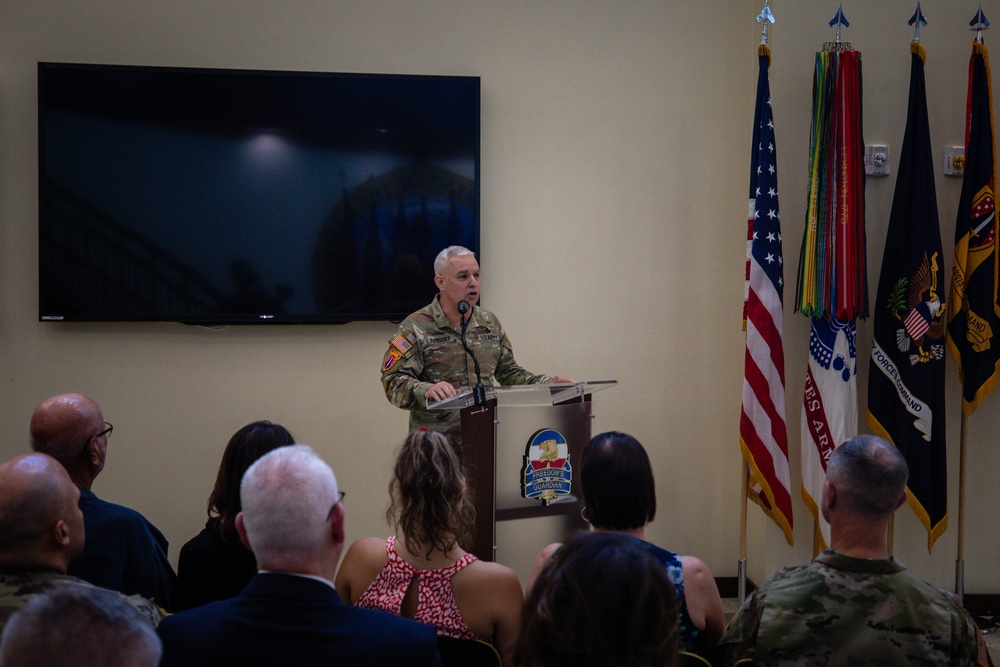 Security Forces Assistance Command (SFAC) Change of Command