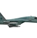 Sukhoi Su-34 Right Orthographic View