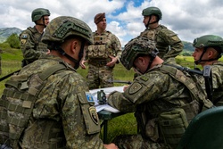 FP 25-1 Advisors from 54th SFAB Enhance NATO Interoperability During Immediate Response 25 in Albania [Image 1 of 9]