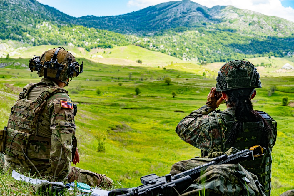 FP 25-1 Advisors from 54th SFAB Enhance NATO Interoperability During Immediate Response 25 in Albania