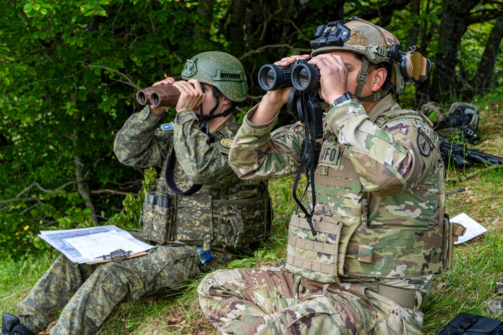 FP 25-1 Advisors from 54th SFAB Enhance NATO Interoperability During Immediate Response 25 in Albania