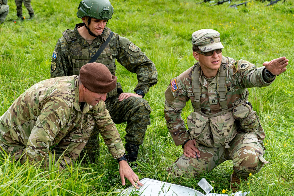 FP 25-1 Advisors from 54th SFAB Enhance NATO Interoperability During Immediate Response 25 in Albania