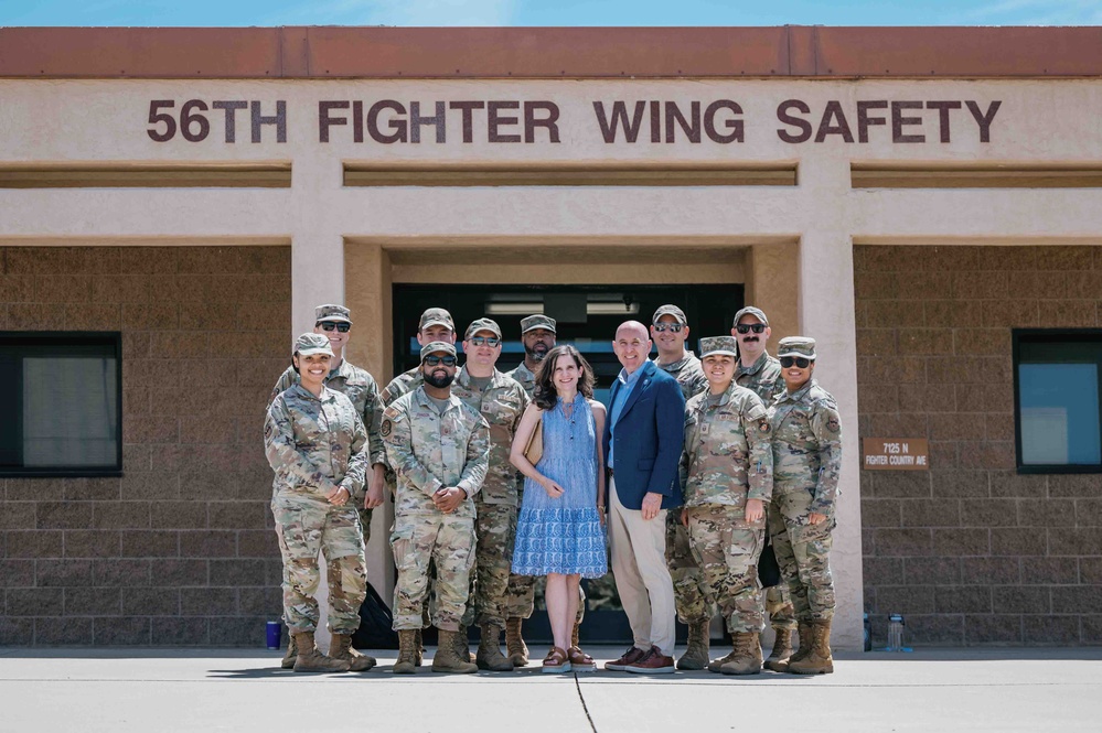 AFAS leadership visits Luke AFB