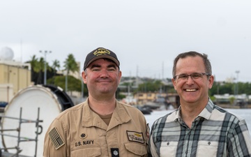 Performing the Duties of Assistant Secretary of Defense for Special Operations and Low-Intensity Conflict Colby Jenkins Tours USS Montana (SSN 794)