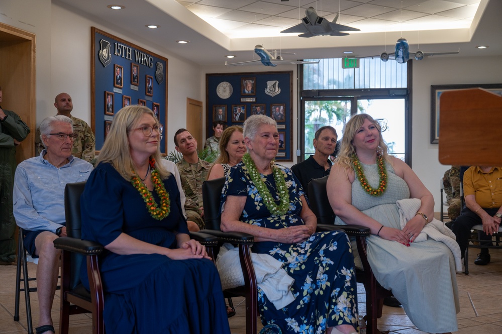 Family of Horace Hickam visits Joint Base Pearl Harbor-Hickam