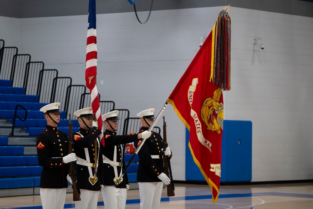 Marine Week Nashville; Lebanon Highs School Visit