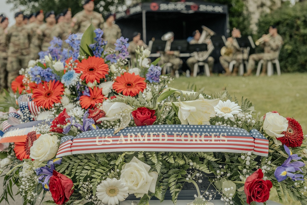 101st Airborne Division (Air Assault) Soldiers Participate in 506th PIR Memorial Ceremony