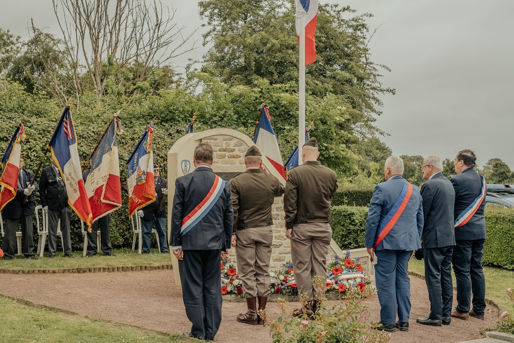 101st Airborne Division (Air Assault) Soldiers Participate in 506th PIR Memorial Ceremony