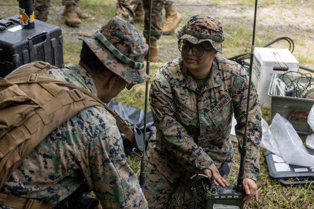 4th Marine Regiment conducts Command and Control Exercise