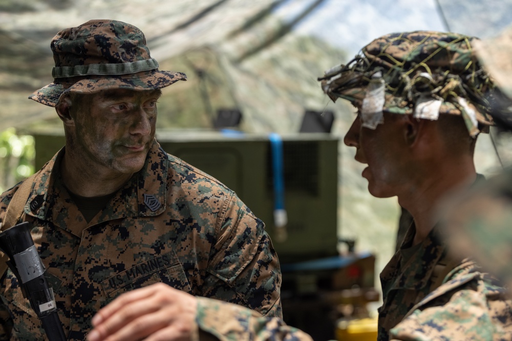 4th Marine Regiment conducts Command and Control Exercise