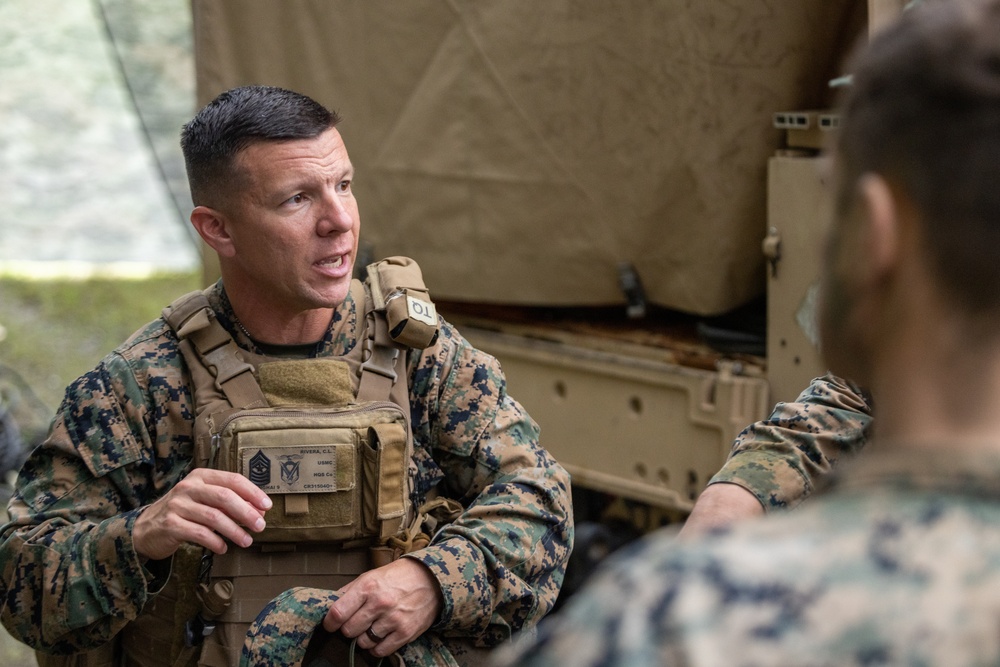 4th Marine Regiment conducts Command and Control Exercise