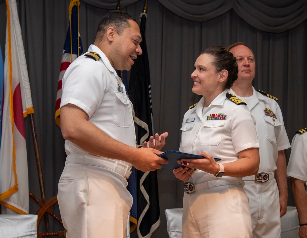 NBHC Sasebo Conducts Change of Command Ceremony