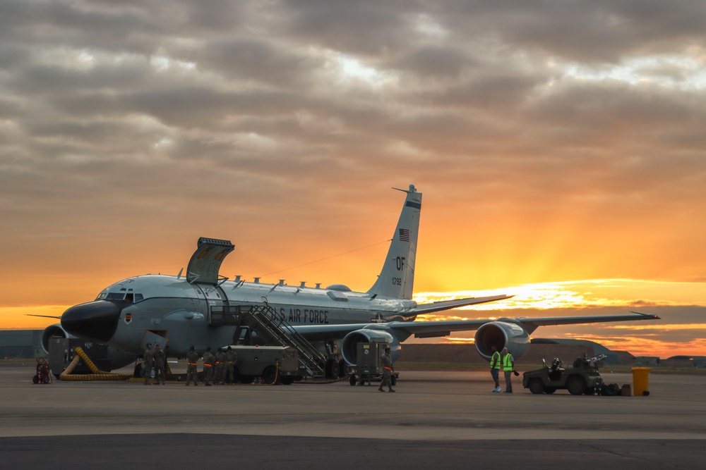 RC-135V takes intelligence operations ‘down under’