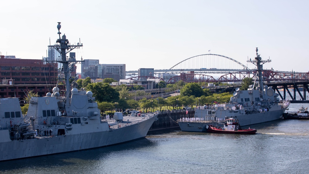 Portland Fleet Week welcomes USS Mustin and USS Jack H. Lucas
