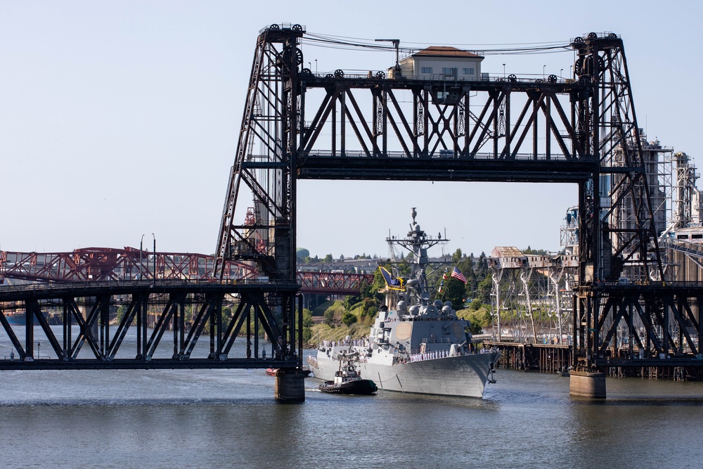 Portland Fleet Week welcomes USS Mustin and USS Jack H. Lucas