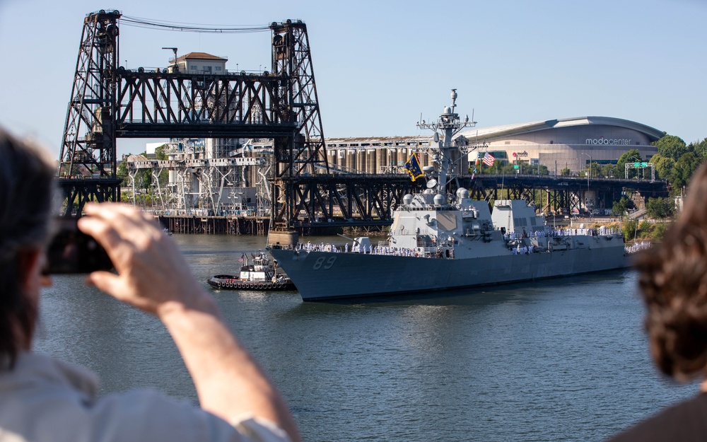 Portland Fleet Week welcomes USS Mustin and USS Jack H. Lucas