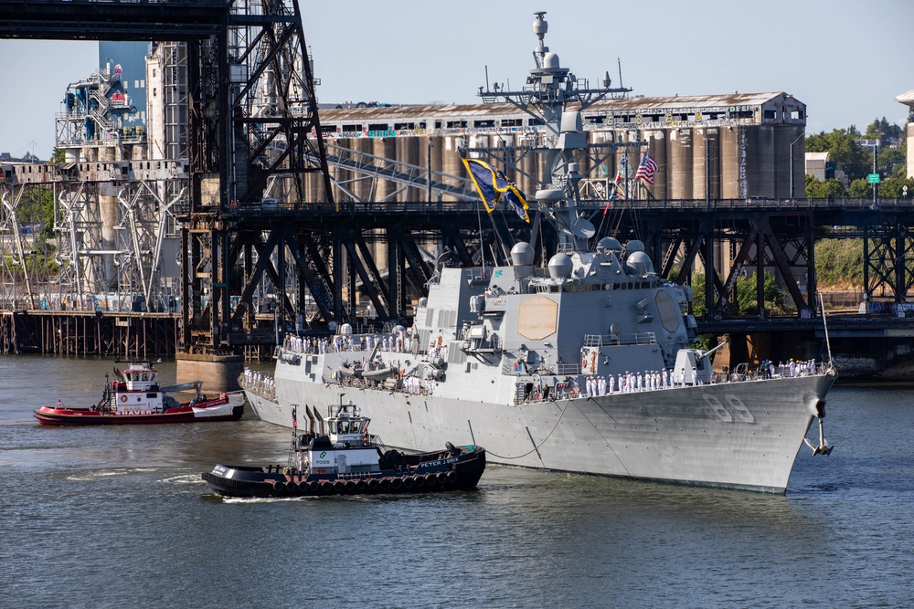 Portland Fleet Week welcomes USS Mustin and USS Jack H. Lucas