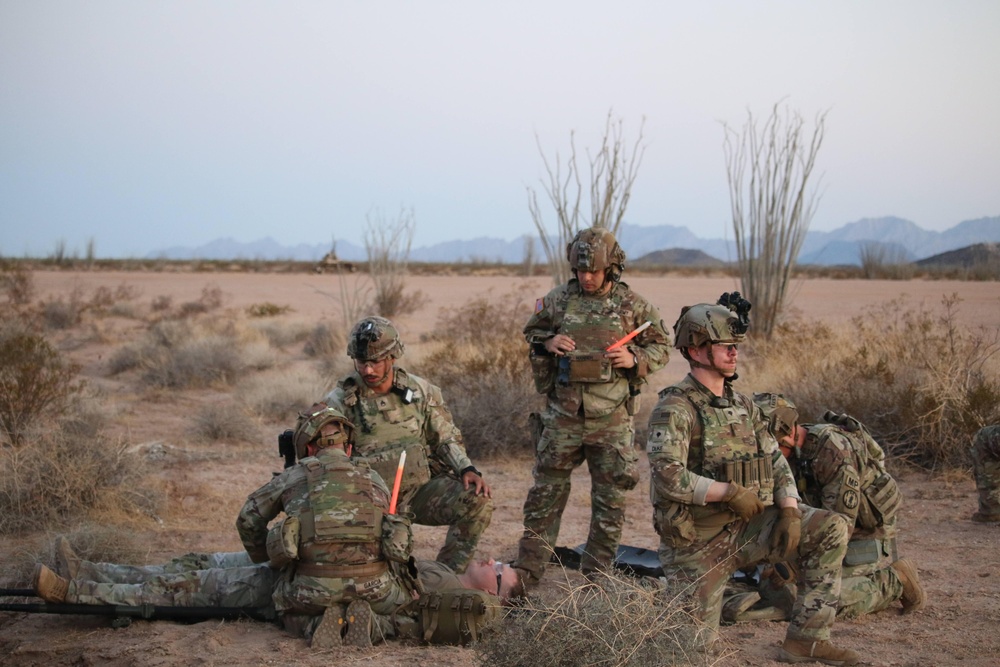 759th Military Police Battalion conducts medical evacuation training to support southern border mission