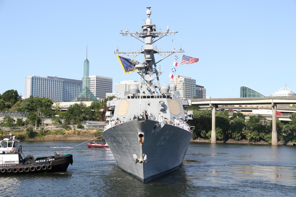 Portland Fleet Week welcomes USS Mustin and USS Jack H. Lucas