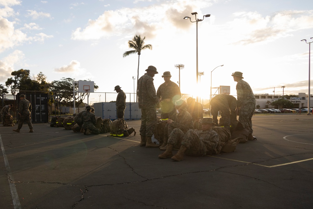 Staying Ready: Headquarters Battalion, MCBH, conducts FEX III