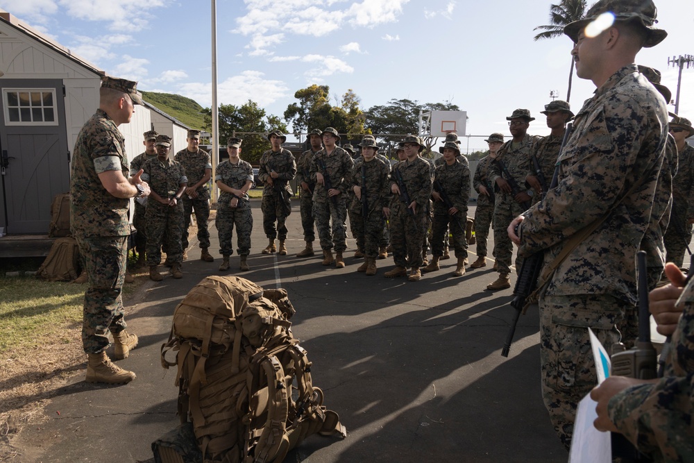 Staying Ready: Headquarters Battalion, MCBH, conducts FEX III
