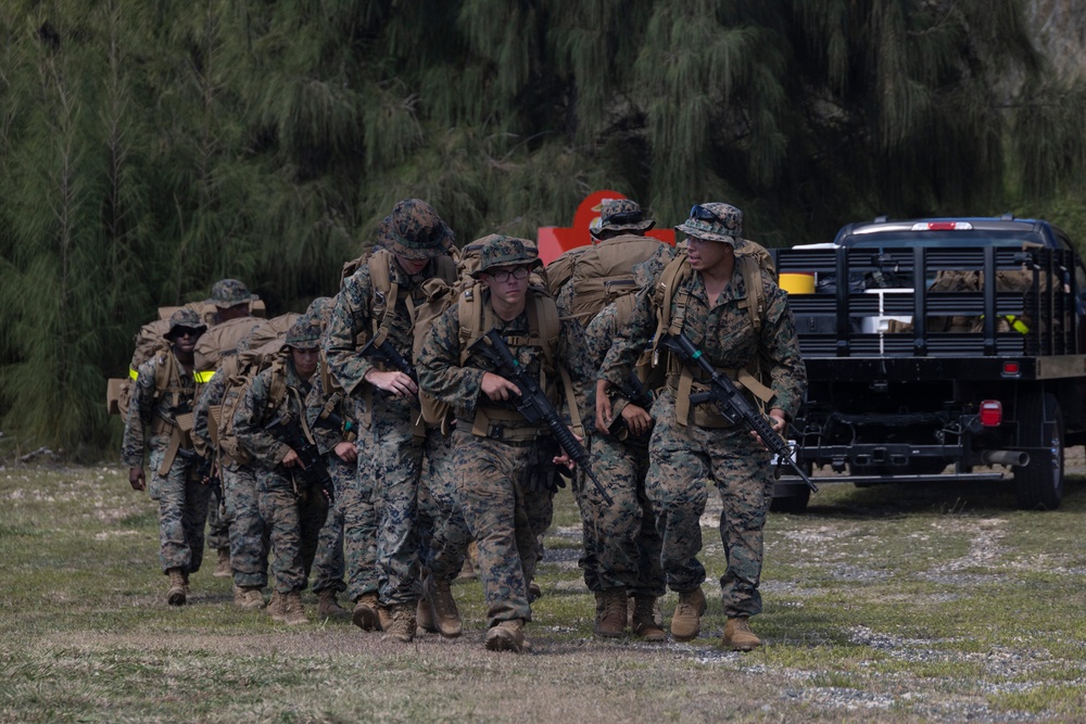 Staying Ready: Headquarters Battalion, MCBH, conducts FEX III