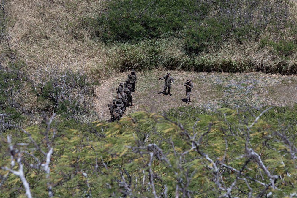 Staying Ready: Headquarters Battalion, MCBH, conducts FEX III