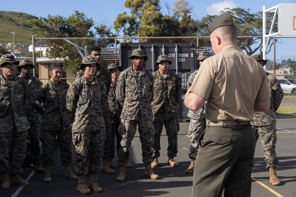 Staying Ready: Headquarters Battalion, MCBH, conducts FEX III