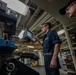 George Washington Sailors Work in the Machine Shop
