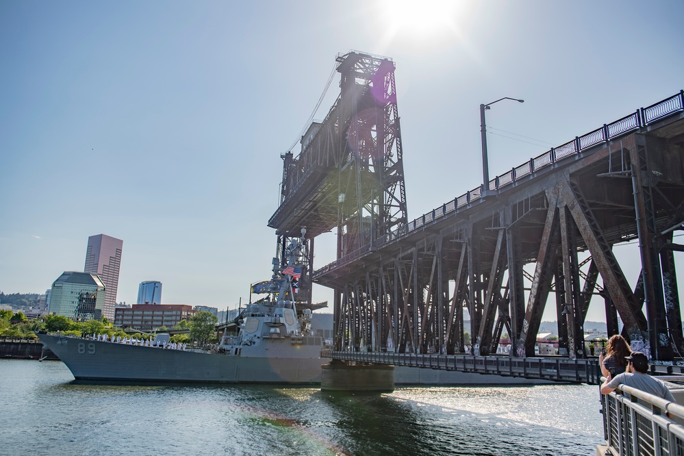 Portland Fleet Week welcomes USS Mustin and USS Jack H. Lucas